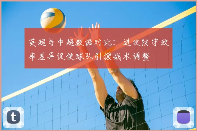 英超与中超数据对比：进攻防守效率差异促使球队引援战术调整